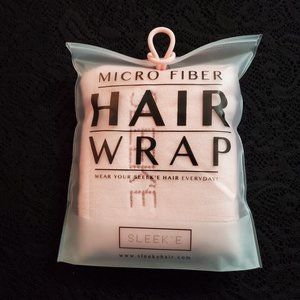 🤩3/$15! NEW in package Sleek'e microfiber hair wrap (pink)